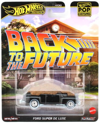 1:64 Pop Culture - Back to the Future - Ford Super De Luxe (Black)