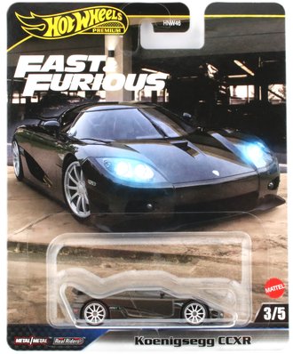 1:64 Fast & Furious - Koenigsegg CCXR (Black)