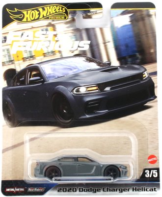 1:64 Fast & Furious - 2020 Dodge Charger Hellcat (Gray)
