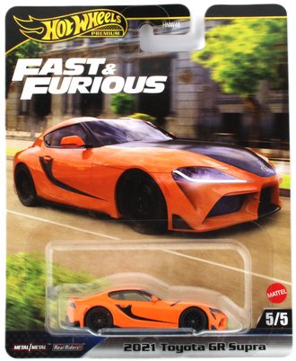 1:64 Fast & Furious - 2021 Toyota GR Supra (Orange)