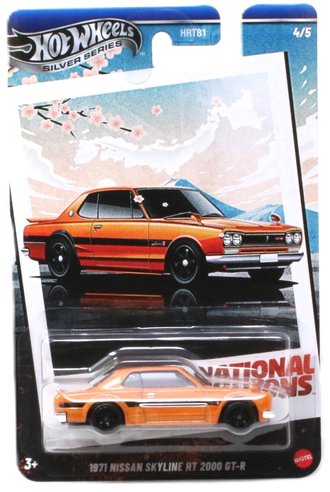 1:64 National Icons - 1971 Nissan Skyline HT 2000 GT-R (Orange) 1:64 National Icons - 1971 Nissan Skyline HT 2000 GT-R (Orange)
