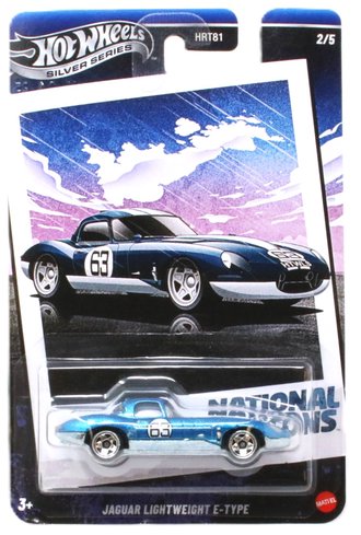 1:64 National Icons - Jaguar Lightweight E-Type #63 (Blue w/White Stripes) 1:64 National Icons - Jaguar Lightweight E-Type #63 (Blue w/White Stripes)