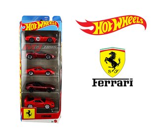1:64 Hot Wheels - Ferrari 2026 5-Pack Set