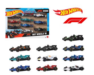 1:64 F1 Racing 2025 Basic 10-Pack Set