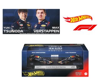1:64 F1 2-Pack 2025 Racing Premium - Team Red Bull M. Verstappen #1 & Y. Tsunoda #22 1:64 F1 2-Pack 2025 Racing Premium - Team Red Bull M. Verstappen #1 & Y. Tsunoda #22
