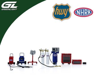 1:43 Shop Tool Set #1 - NHRA 1:43 Shop Tool Set #1 - NHRA