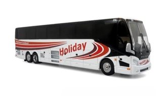 1:64 Prevost H3-45 Coach "Holiday Tours"