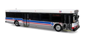 1:87 New Flyer D40LF Transit Bus "CTA Chicago"