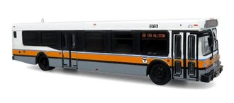 1:87 New Flyer D40LF Transit Bus "MBTA Boston"