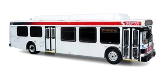 1:87 New Flyer C40LF Transit Bus "SEPTA Philadelphia"