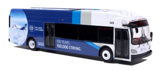 1:87 NFI Xcelsior XN40 Transit Bus "Delta 100th Anniversary"