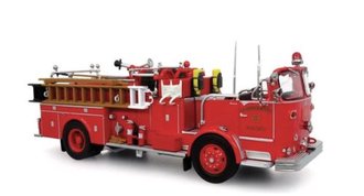 1:87 Emergency! 1965 Crown Firecoach Engine 51 "Los Angeles County Fire Dept."