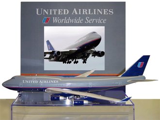 1:200 United Airlines Boeing 747-400-A
