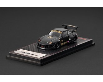 1:64 Rauh-Welt Begriff RWB 993 -77 OBA BONE (Matte Black) 1:64 Rauh-Welt Begriff RWB 993 -77 OBA BONE (Matte Black)