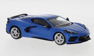 1:43 2020 Chevrolet Corvette C8 Stingray (Blue Metallic) 1:43 2020 Chevrolet Corvette C8 Stingray (Blue Metallic)