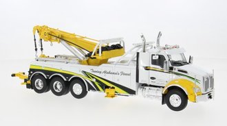 1:43 2018 Kenworth T 880 Wrecker (White/Yellow)