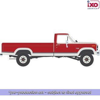 1:64 1984 Ford F-250 XLT Lariat Long Bed Styleside 4x4 (Bright Canyon Red/Wimbledon White) 1:64 1984 Ford F-250 XLT Lariat Long Bed Styleside 4x4 (Bright Canyon Red/Wimbledon White)