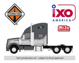 1:64 2010 International LoneStar (Gray w/Silver Two Tone)