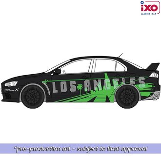 1:64 2007 Mitsubishi Lancer Evolution X (CBA-CZ4A) - L.A. Street Edition