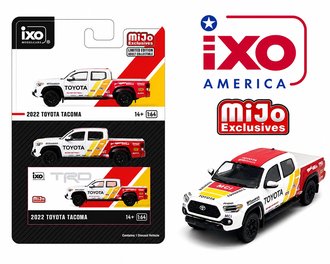 1:64 2022 Toyota Tacoma Racing TRD (White) 1:64 2022 Toyota Tacoma Racing TRD (White)