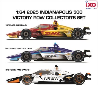 1:64 2025 109th Indianapolis 500 Victory Row Collector's Set (Set of 3)