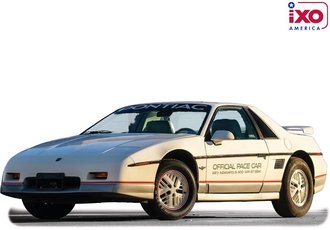 1:43 1984 Pontiac Fiero - Indianapolis 500 Pace Car (White)