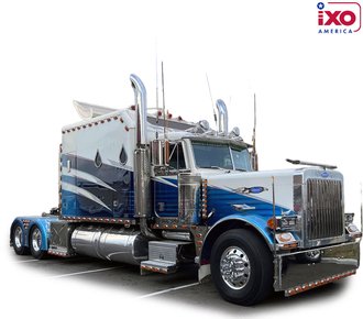 1:64 2002 Peterbilt 379 Tractor (Blue/White)
