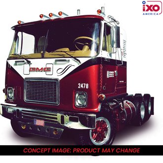 1:64 GMC Astro 95 Tractor (Red/White)