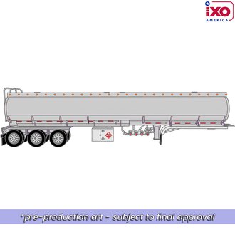 1:64 Tridem Tanker Trailer (Silver)