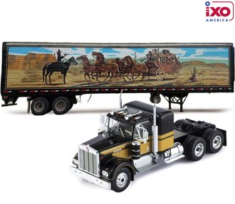 1:64 1976 Kenworth W900 w/Reefer Trailer "Bandit Trucking"