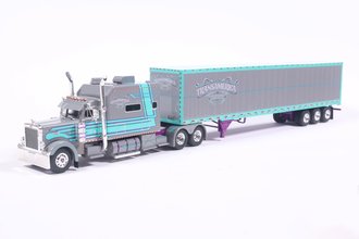 1:64 Peterbilt 379 Big Bunk w/53' Tri-Axle Van "TransAmerica Transportation" 1:64 Peterbilt 379 Big Bunk w/53' Tri-Axle Van "TransAmerica Transportation"