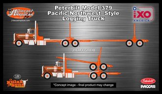 1:64 Peterbilt 379 Pacific Style Logging Truck "Kulak 7" 1:64 Peterbilt 379 Pacific Style Logging Truck "Kulak 7"