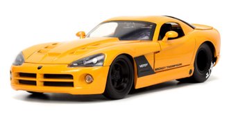 1:24 Big Time Muscle - 2008 Dodge Viper SRT10 "Mickey Thompson" (Yellow)