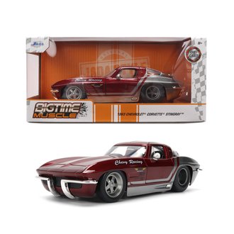 1:24 Big Time Muscle - 1963 Chevy Corvette Stingray