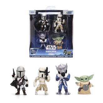 Mandalorian & Grogu 2.5" Metalfigs - 4-Pack