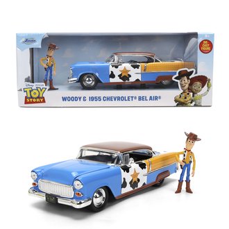 1:24 Toy Story - 1955 Chevy Bel Air w/Woody Figure