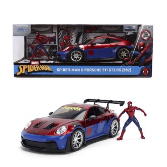 1:24 Spiderman - Porsche 911 GT3 RS w/Figure 1:24 Spiderman - Porsche 911 GT3 RS w/Figure
