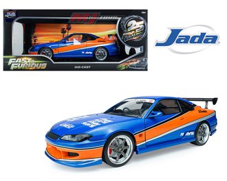 1:18 Fast & Furious - 2002 Nissan Silvia S15 Tokyo Drift (Blue)
