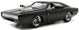 1:32 F&F - Dom's 1970 Dodge Charger R/T (Black) "Furious 7 (2015)"