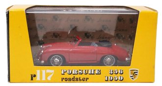 1:43 1950 Porsche Roadster Top Down (Red) 1:43 1950 Porsche Roadster Top Down (Red)