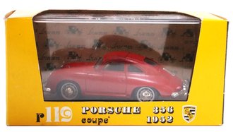 1:43 1952 Porsche 356 Coupe (Red) 1:43 1952 Porsche 356 Coupe (Red)