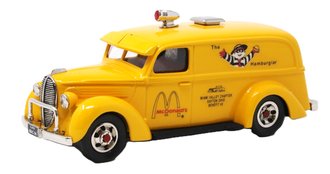 1:43 1939 Ford Panel Delivery Truck "McDonald's Benefit #3" (Yellow) 1:43 1939 Ford Panel Delivery Truck "McDonald's Benefit #3" (Yellow)