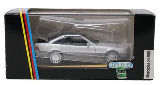 1:43 1996 Mercedes-Benz S Class SL500 Coupe (Silver) 1:43 1996 Mercedes-Benz S Class SL500 Coupe (Silver)