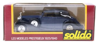 1:43 1939 Rolls-Royce (Dark Blue/Black Top) ***Cracked Case*** 1:43 1939 Rolls-Royce (Dark Blue/Black Top) ***Cracked Case***