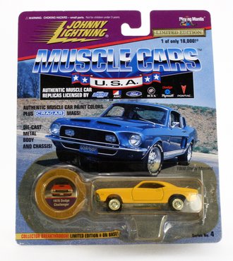 1:64 Muscle Cars USA - 1970 Dodge Challenger (Yellow)