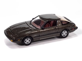 1:64 1985 Mazda RX-7 (V9 Metallic Silver)