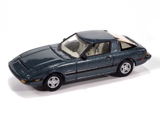 1:64 1985 Mazda RX-7 (V3 Tender Blue)