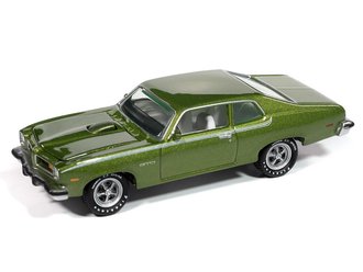 1:64 Mecum Auctions - 1974 Pontiac GTO (Limefire Green w/Green Stripes) 1:64 Mecum Auctions - 1974 Pontiac GTO (Limefire Green w/Green Stripes)