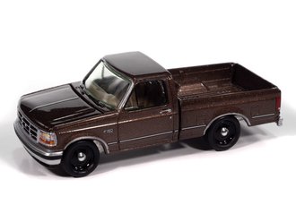 1:64 1993 Ford F-150 Pickup Truck (Medium Mocha Poly) 1:64 1993 Ford F-150 Pickup Truck (Medium Mocha Poly)