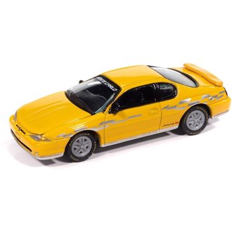 1:64 2002 Chevy Monte Carlo Pace Edition (Competition Yellow w/Silver Graphics)